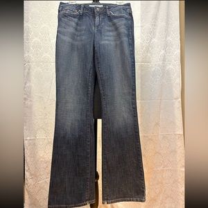 Joe’s Women’s Honey Fit Blue Dark Denim Mid-rise Bootcut Jeans (w29)